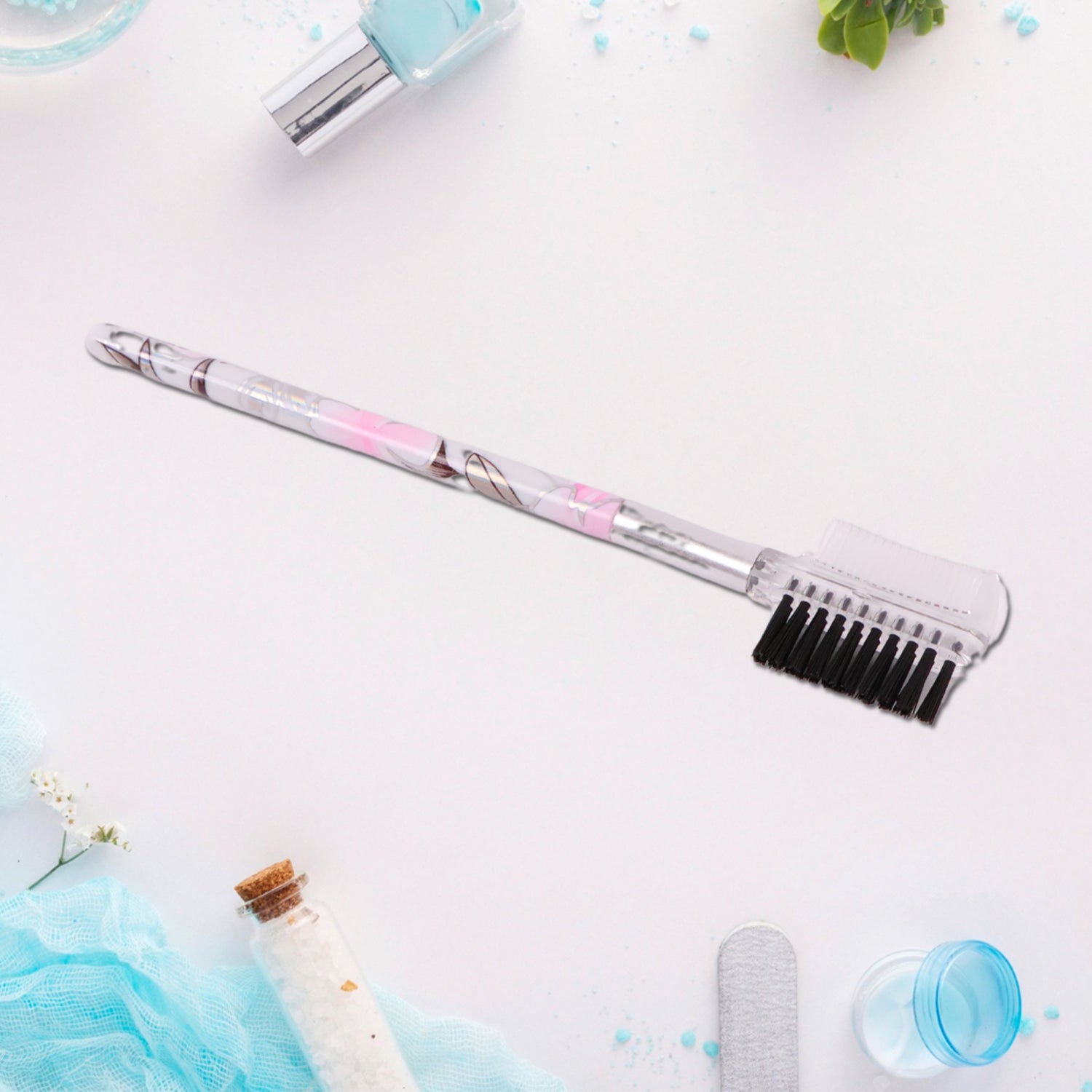 Floral Pattern Brush Set – 3-in-1 for Face Floral Pattern Brush Set – 3-in-1 for Face